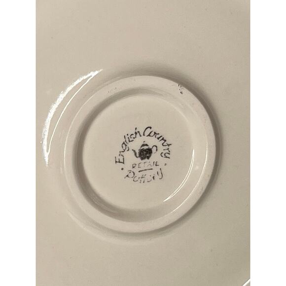 VTG 1990s Postmodern English Country Pottery Trivet Jennifer Eerdsmans - Picture 5 of 7